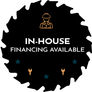 In-House Financing Available badge